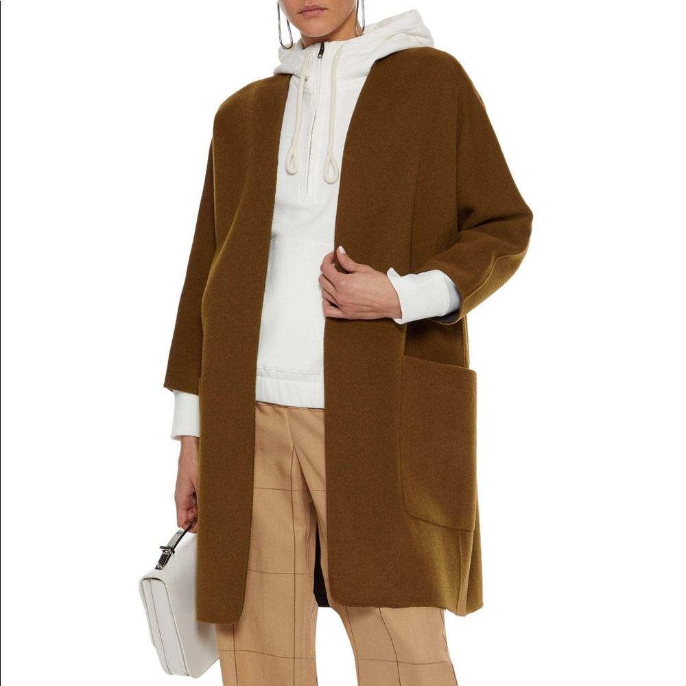 NWT $695 Vince Reversible Wool Cardigan Coat